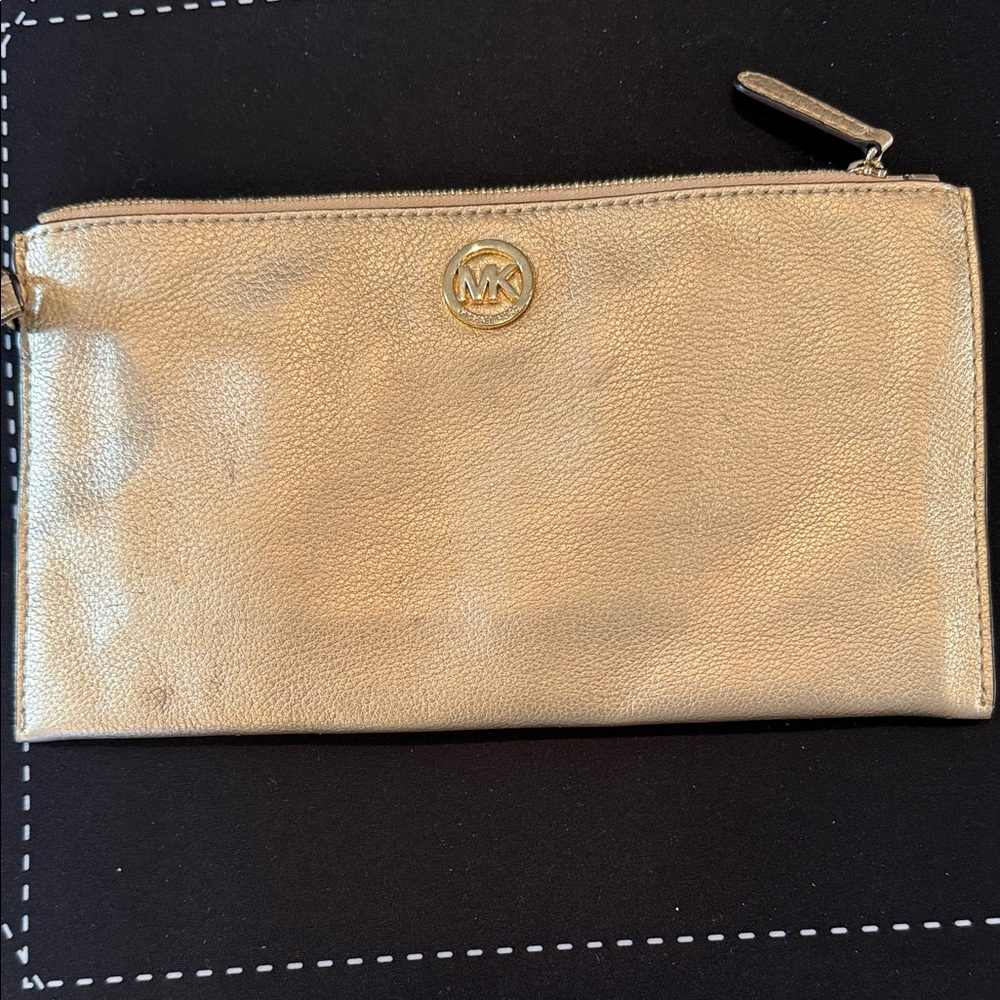 MICHAEL Michael Kors Gold Wristlet